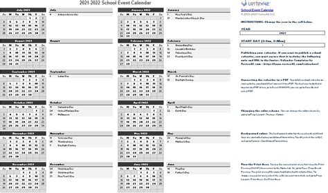 Conncoll Academic Calendar 2023 Template Printable