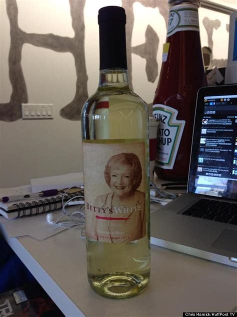 Betty White Wine See Tv Lands ‘hot In Cleveland Promo Item Photo