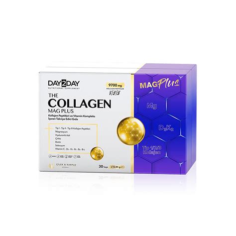 Day2day Collagen Mag Plus Plic 1285gx30 Colagen De Tip 123 Bovină
