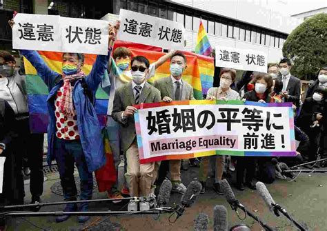tokyo court legal provisions that don t recognize same sex marriage are constitutional asia