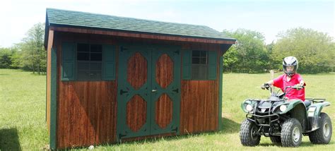 For those who want to return to the simpler life. Meet Dunnegan Springs Structures: A new Amish Shed, Garage ...