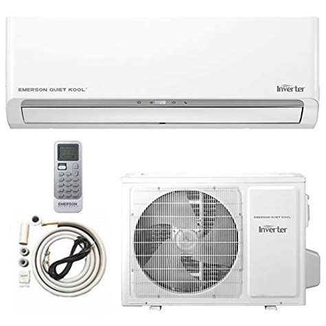 Buy products such as della 18000btu ductless inverter mini split air conditioner 230v wall mount with heat pump system 17 seer at walmart and save. Emerson mini split Air Conditioner Ductless System 24000 ...