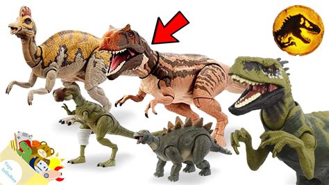 Metriacanthosaurus And Corythosaurus Hammond Collection Jurassic World Toys Indabox Youtube
