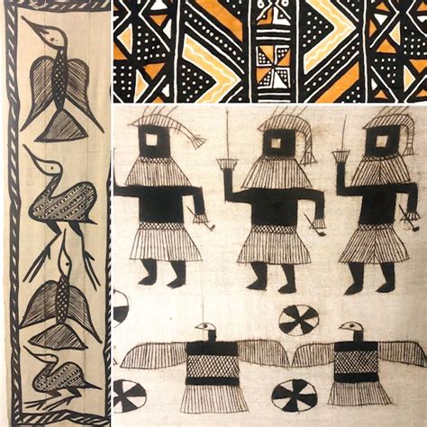 Afro Craft Pagne Bogolan Tissus Africain Pagne Bogolan