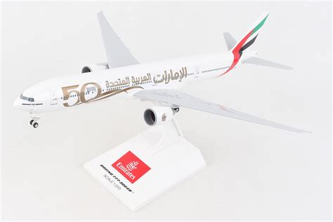 Buy Daron Skymarks Emirates 777 300er 1200 Wgear 50th Anniversary