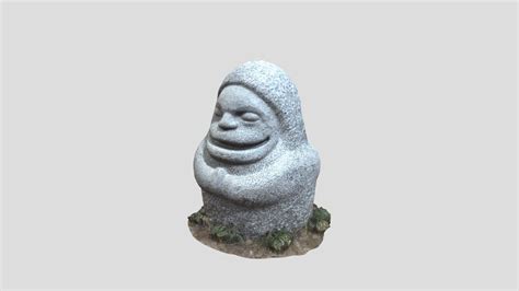 Dosojin Stone Statue From Spirited Away 3d Model By Doitmyself