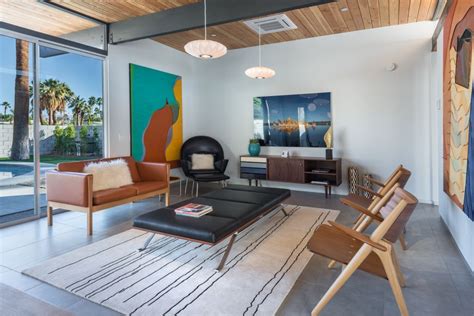 Palm Springs Interior Design Style Livingroom 2 Da 5 Da 684 Admirable