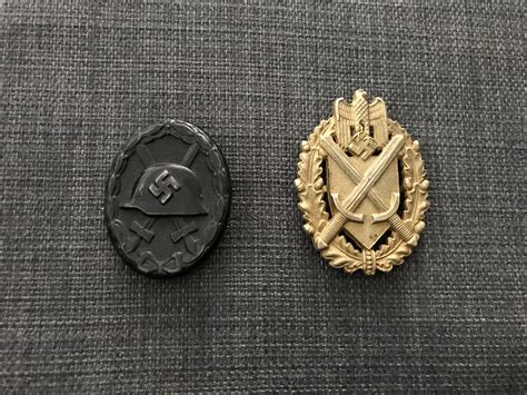 Help Needed To Identify Gold Ww2 German Medalbadge Germany Third