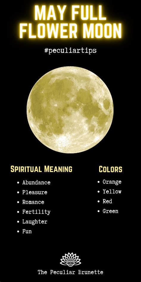 Flower Moon Moon Spiritual Meaning Correspondences And Ritual