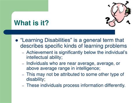 Ppt Specific Learning Disabilities Powerpoint Presentation Free