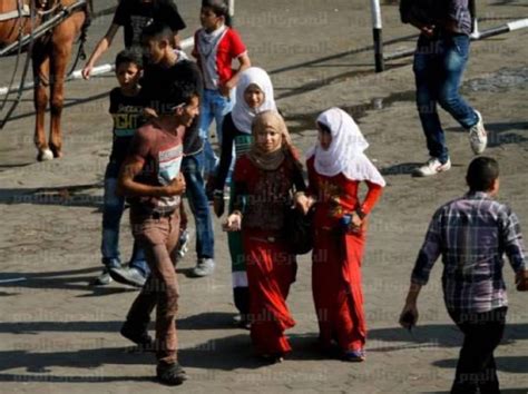 بالصور التحرش الجنسي بشوارع القاهرة خلال العيد