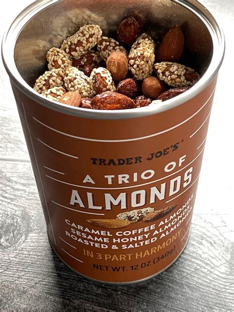 We Tried Trader Joes Trio Of Almonds Dailywaffle