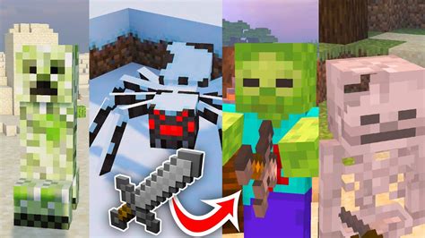 Use This Amazing Texture Pack To Enhance Mobs In Minecraft Youtube