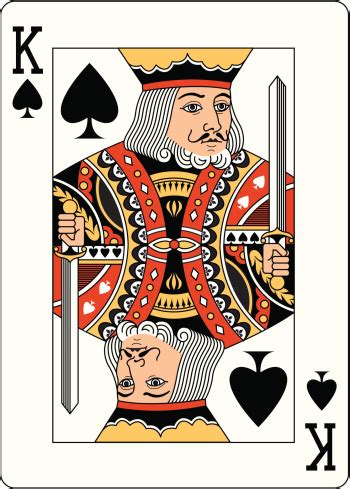 The object is to take the number of tricks (also known as books) that were bid before play of the hand began. King Of Spades Two Playing Card Stock Illustration - Download Image Now - iStock
