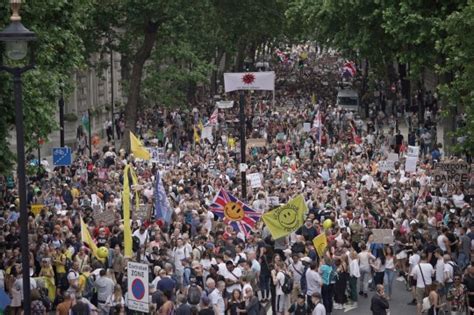 23 Arrested As Tens Of Thousands March Through London For Series Of