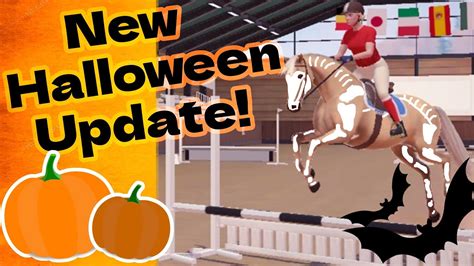 🎃 New Halloween Update Review 🎃 Equestrian The Game Youtube