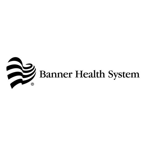 Banner Health System Logo Black And White Brands Logos