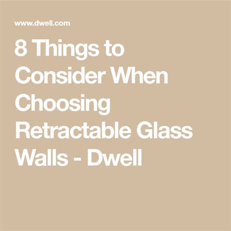 8 Things To Consider When Choosing Retractable Glass Walls Glass Wall