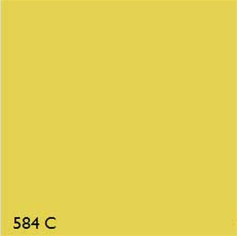 Pantone Fluorescent 584c Yellow Range