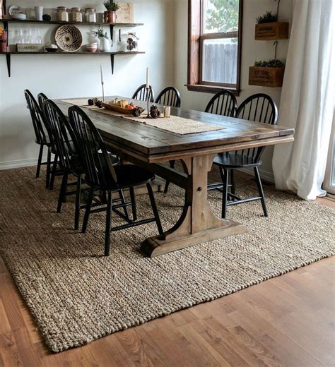 Dining Room Rugs Can Be Practical If You Follow These Rules Wood