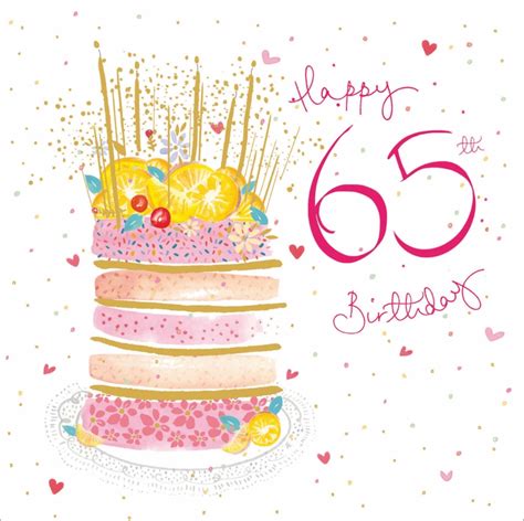 65th Birthday Card 474866 Zestts