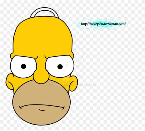 Homer Simpson Face Render Png Homer Simpson Png Stunning Free