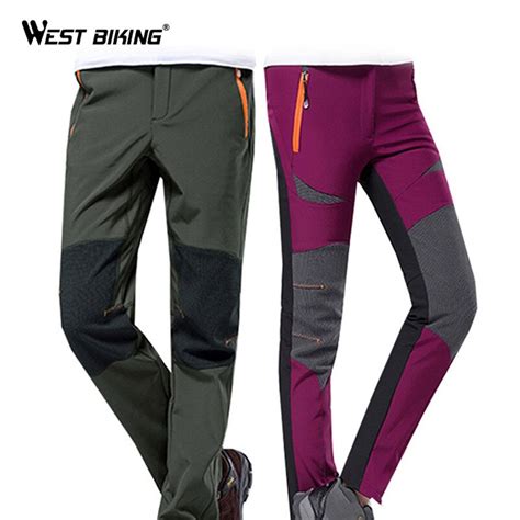 Best Seller West Biking Winter Thermal Outdoor Pants Men Women Fleece