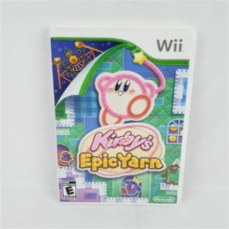 Nintendo Wii Kirbys Epic Yarn Video Game Star Citizen Jouer Christmas Games Online Final