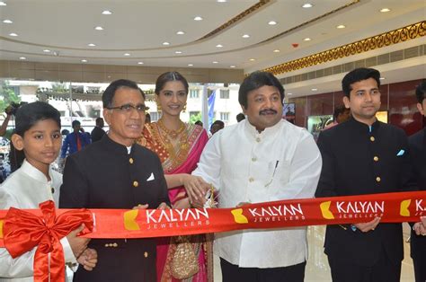 Named after the tamil leader c. Sonam Kapoor at Kalyan Jewellers Anna Nagar Showroom ...