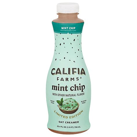 Califia Farms Mint Chip Oat Creamer Fl Oz Shop Yoder S Country