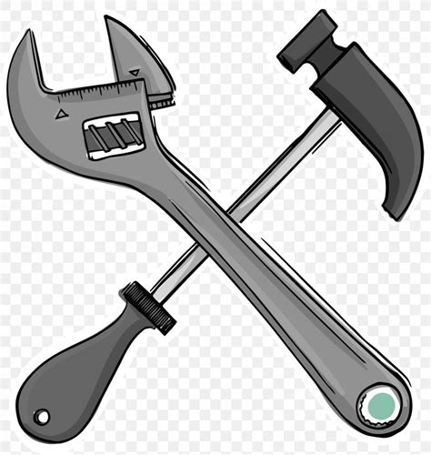 Adjustable Spanner Hammer Wrench Png 1594x1685px Adjustable Spanner
