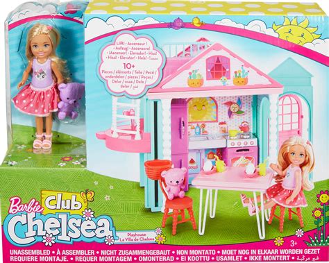 Customer Reviews Barbie Club Chelsea Playhouse Dwj Best Buy