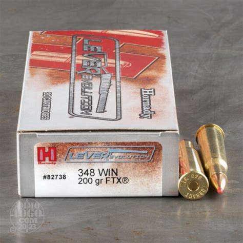 348 Win Flex Tip Ftx Ammo For Sale By Hornady 20 Rounds