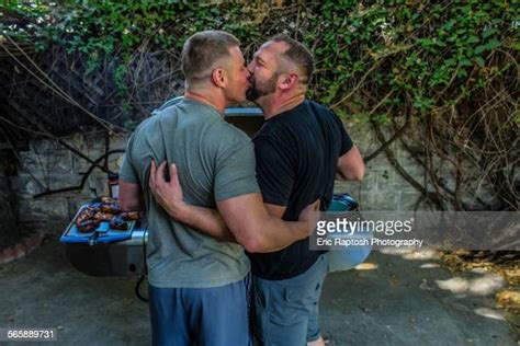 Gay Men Kissing Bildbanksfoton Och Bilder Getty Images