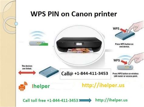 Wps Pin On Canon Printer Printer Wireless Lan Wireless Printer