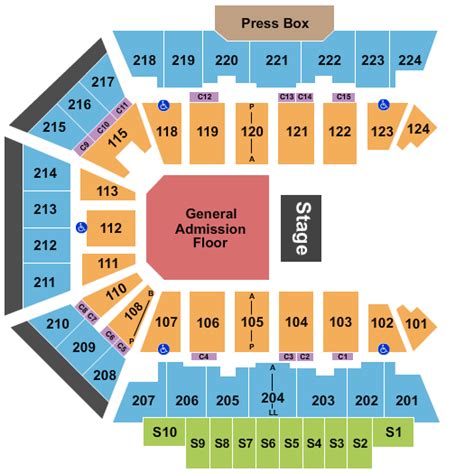 Check spelling or type a new query. BMO Harris Bank Center Seating Chart - Rockford