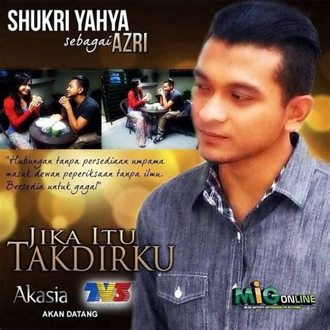 Novelis siti rosmizah merupakan seorang peguam yang berasal dari kuala lumpur dan telah menceburi bidang penulisan pada tahun 2008. Drama Jika Itu Takdirku - Slot Akasia TV3 2014