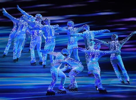 Seeing Blue From 2018 Winter Olympics Closing Ceremony E News
