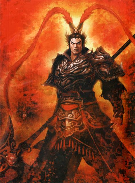Lu Bu Official Dynasty Warriors 8 Art With Images Dynasty Warriors