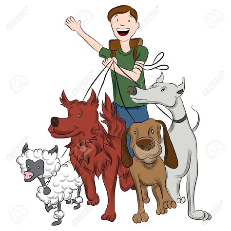 Dog Walker Clipart 20 Free Cliparts Download Images On