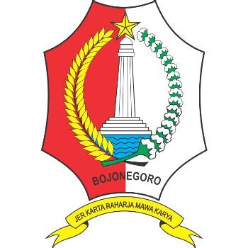 Jual Bordir Murah Logo Emblem Kabupaten Bojonegoro Bordir Komputer
