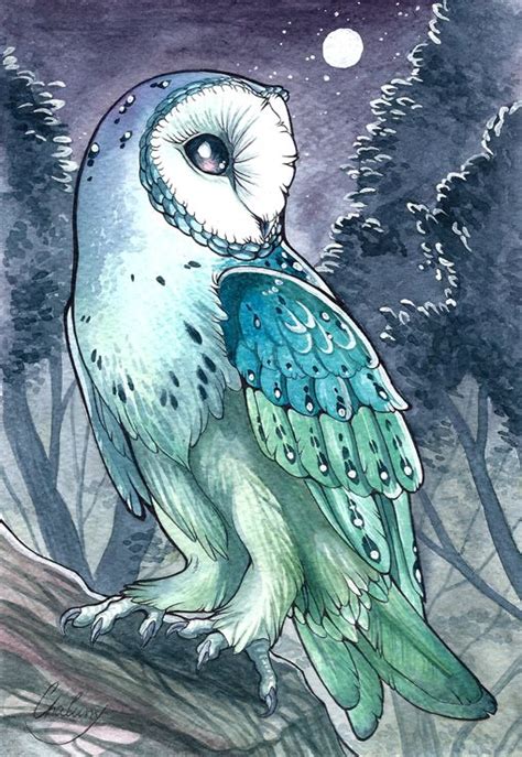 Commission Ghost Face By Chaluny Owl Artwork Owls Drawing Owl Art