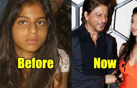 Then And Now Shah Rukh Khans Daughter Suhana Khan Has Transformed Into A Hot Diva Business