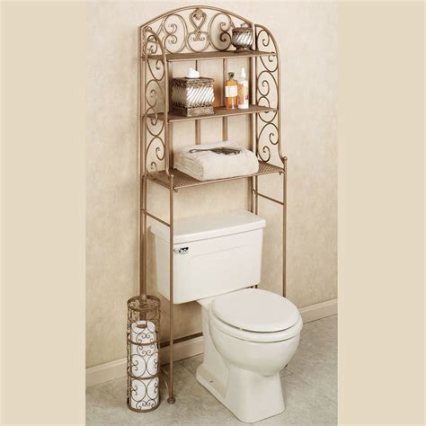 Storage and entertaining space saver cabinet ca residents prop warnings enter your space saver radiates with any size and fashion. Aldabella Satin Gold Bathroom Space Saver