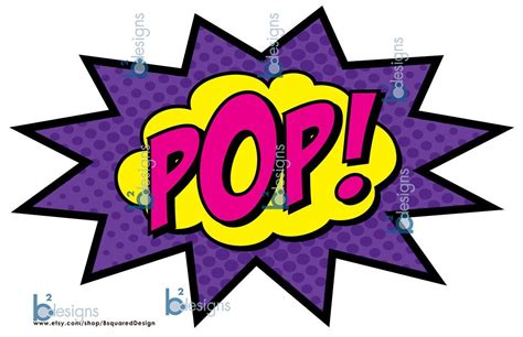 Superhero Party Signs Boom Pow Zap Bam Pop 11 X 17 Etsy Fiesta De