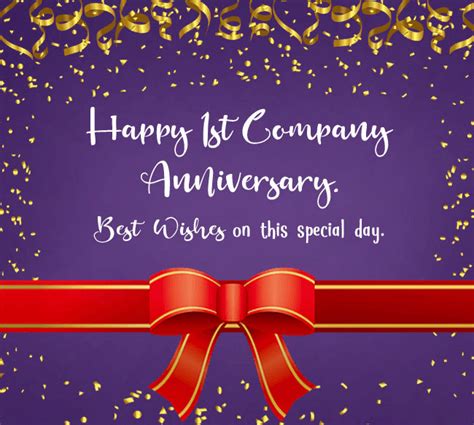 87 Company Anniversary Wishes Images Quotes And Messages The