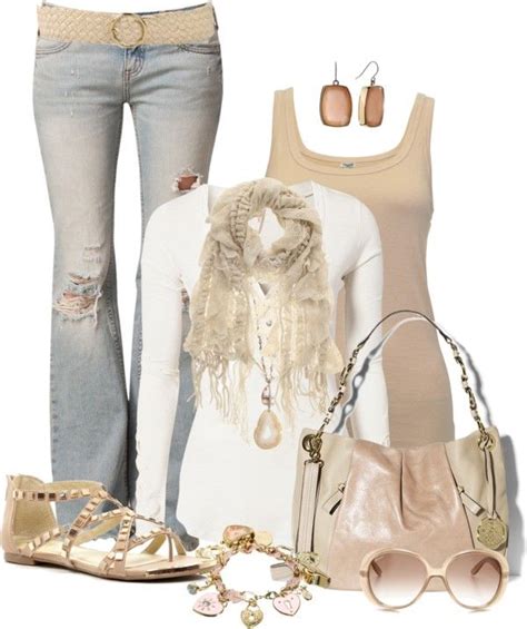 Casually Nude By Kelley74 On Polyvore Classy Outfits Pretty Outfits