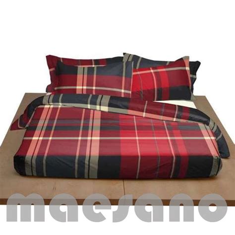 Lenzuola Scozzesi Matrimoniali : Parure Lenzuola Per Letto ...