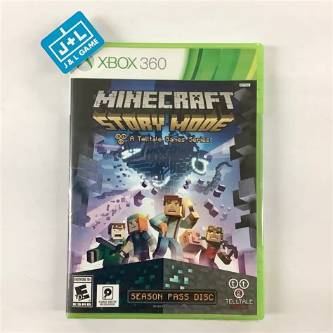 Minecraft Story Mode Season Disc Xbox 360 Jandl Video Games New
