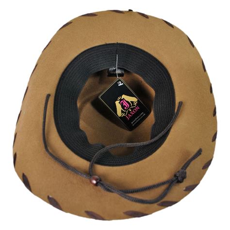 Jaxon Hats Kids Classic Wool Felt Cowboy Hat Boys